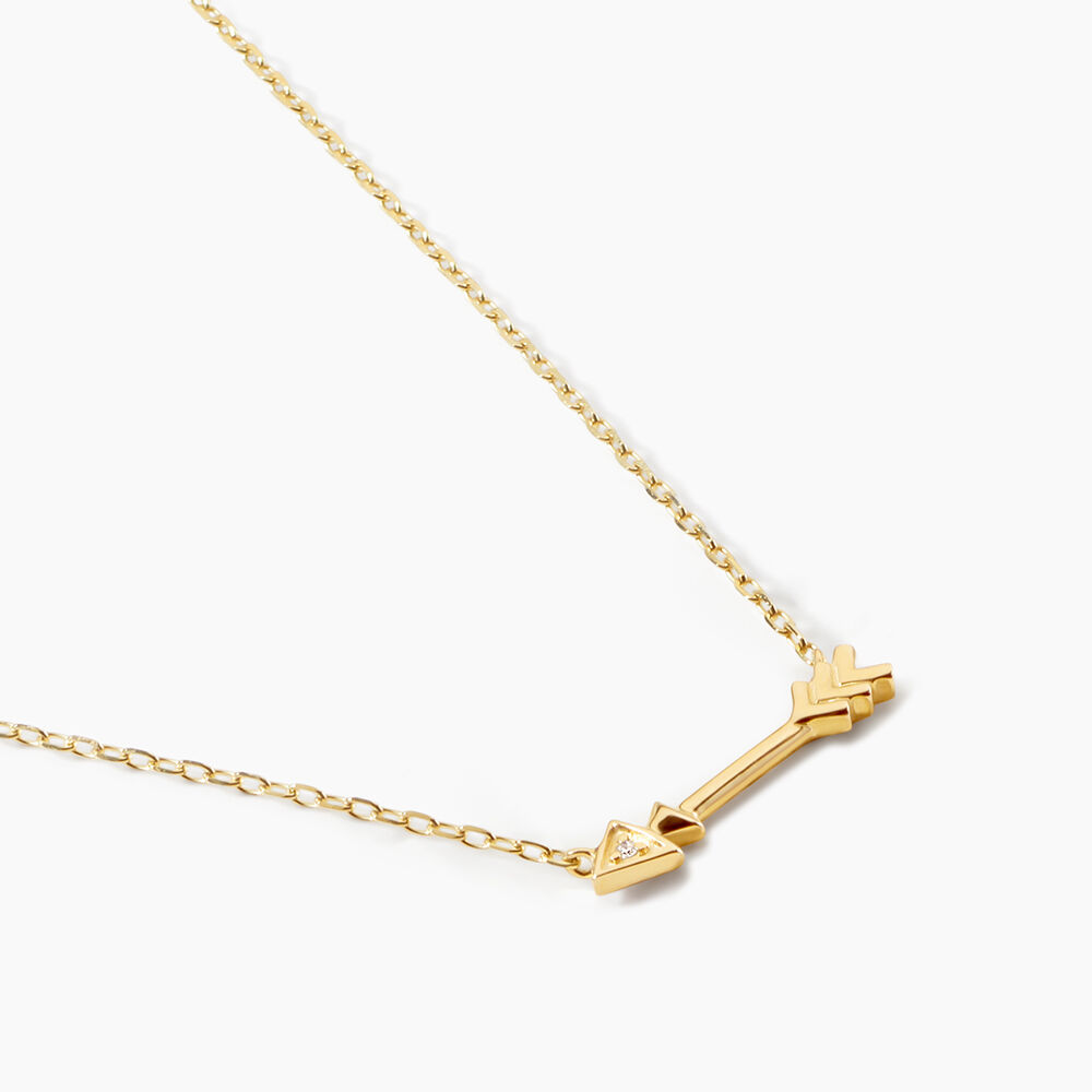 Collier Fiorenzo Or Jaune Diamant - Colliers avec pierres Femme | Marc Orian