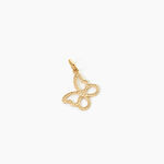 Pendentif Jaima Papillon Diamante Or Jaune - Pendentifs Famille | Marc Orian