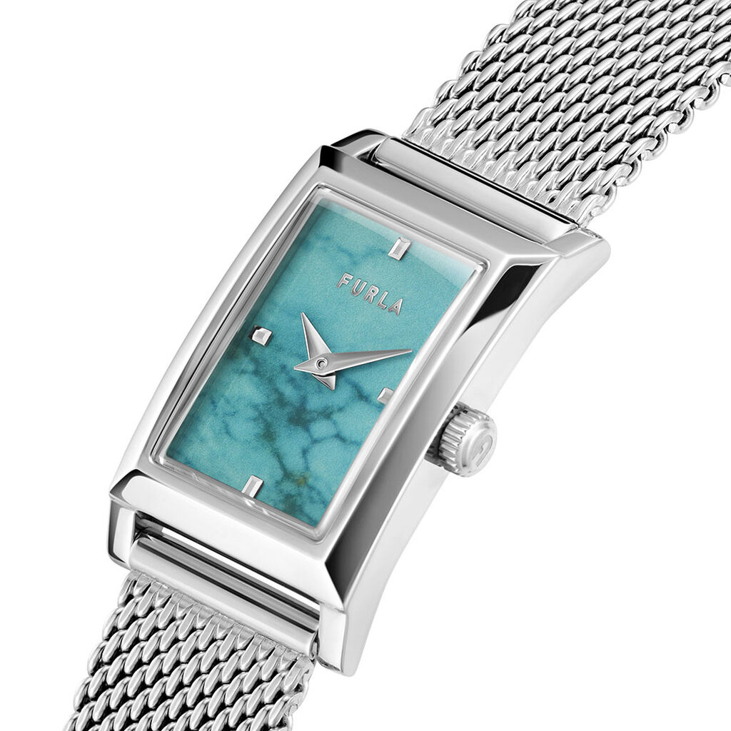 Montre Furla Baguette Shape Bleu - Montres Femme | Marc Orian