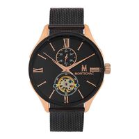 Montre Montignac Round Automatique Noir