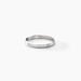 Alliance Julie Ruban Classique Or Blanc - Alliances Famille | Marc Orian