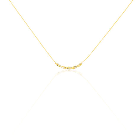 Collier Carolyne Or Jaune Oxyde De Zirconium - Colliers avec pierres Femme | Marc Orian