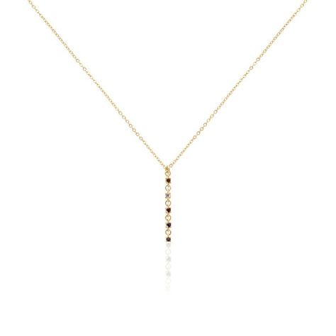 Collier Céphée Plaqué Or Doré Oxyde De Zirconium - Colliers avec pierres Femme | Marc Orian