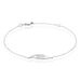 Bracelet Delphine Or Blanc Diamant - Bracelets chaînes Femme | Marc Orian