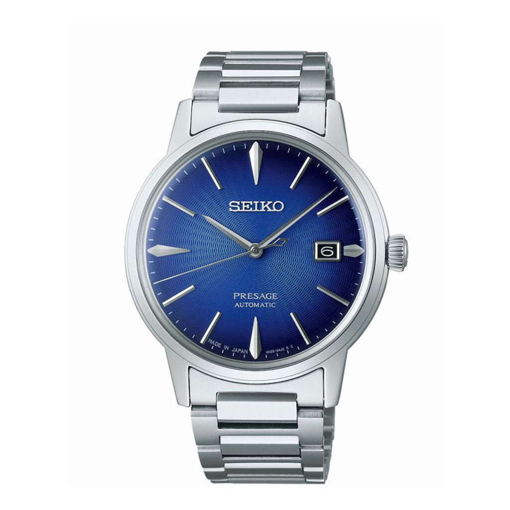 Montre Seiko Presage Bleu - Montres automatiques Homme | Marc Orian