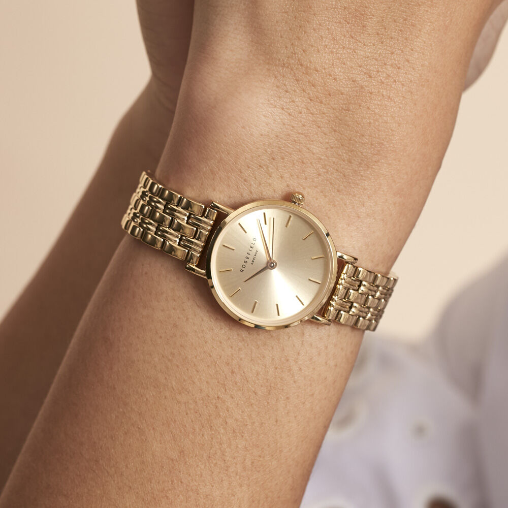 Montre Rosefield Small Edit Champagne - Montres étanches Femme | Marc Orian