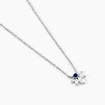 Collier Isabel Argent Blanc Oxyde De Zirconium - Colliers avec pierres Femme | Marc Orian
