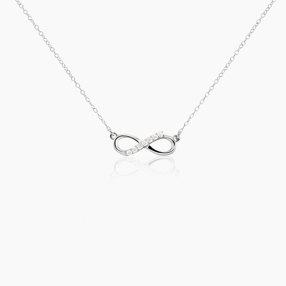 Collier Sohila Argent Blanc Oxyde De Zirconium - Colliers avec pierres Femme | Marc Orian
