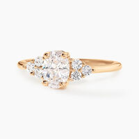 Bague Inara Plaqué Or Doré Oxyde De Zirconium