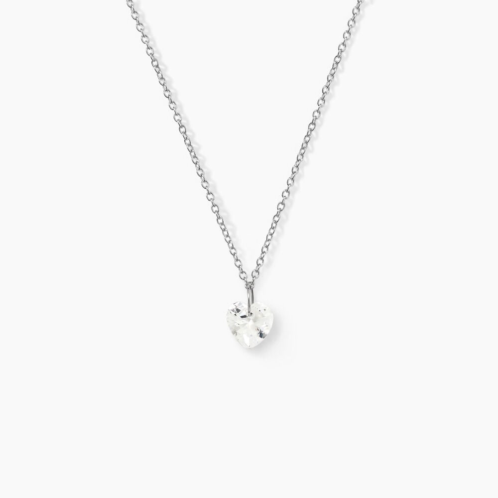 Collier Argent Sopher Oxyde De Zirconium - Colliers avec pierres Femme | Marc Orian