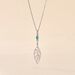 Collier Grethel Argent Blanc Turquoise - Colliers avec pierres Femme | Marc Orian