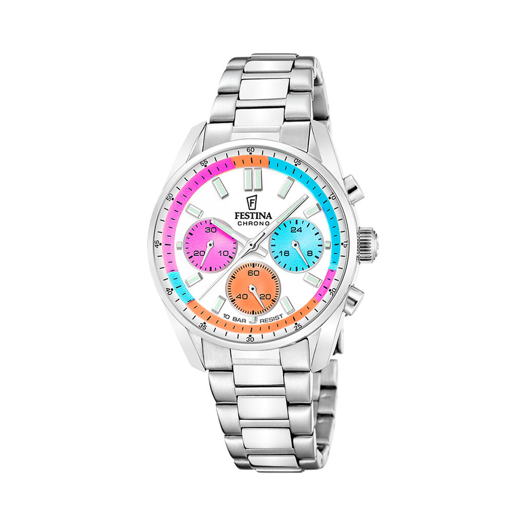 Montre Festina Boyfriend Rainbow Multicolore - Montres &eacute;tanches Femme | Marc Orian