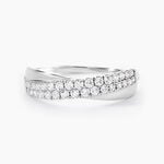 Bague Aglae Or Blanc Oxyde De Zirconium - Bagues avec pierre Femme | Marc Orian