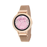 Montre Connect&eacute;e Liu Jo Smartwatch Eye Gold Rose - Montres connect&eacute;es Femme | Marc Orian