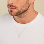 Collier Ryan Or Blanc - Colliers Homme | Marc Orian