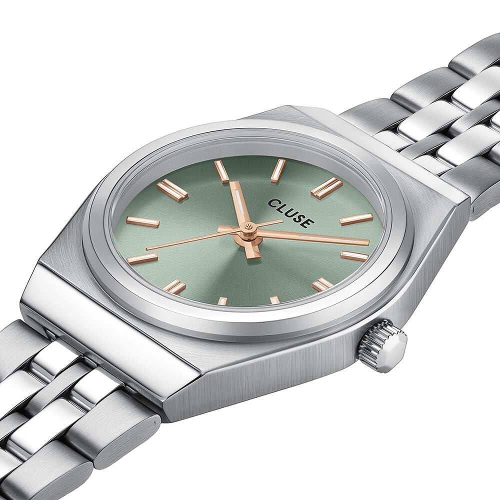 Montre Cluse Retro 70'S Mini Vert - Montres &eacute;tanches Femme | Marc Orian