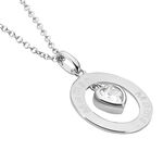 Collier Almas Argent Blanc Oxyde De Zirconium - Colliers avec pierres Femme | Marc Orian