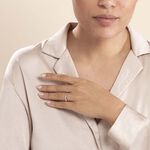 Alliance Hermana Ruban Plat Or Bicolore - Alliances duo Unisex | Marc Orian