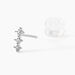 Boucles D'oreilles Puces Ganesha Or Blanc Diamant - Puces Femme | Marc Orian