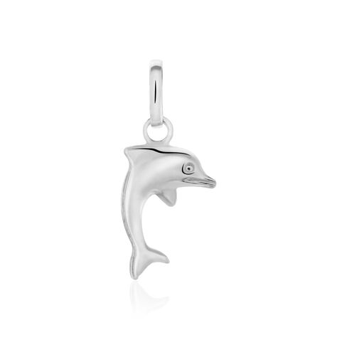 Pendentif Haizia Dauphin Or Blanc - Pendentifs Famille | Marc Orian