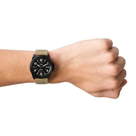Montre Fossil Bronson Noir - Montres sport Homme | Marc Orian