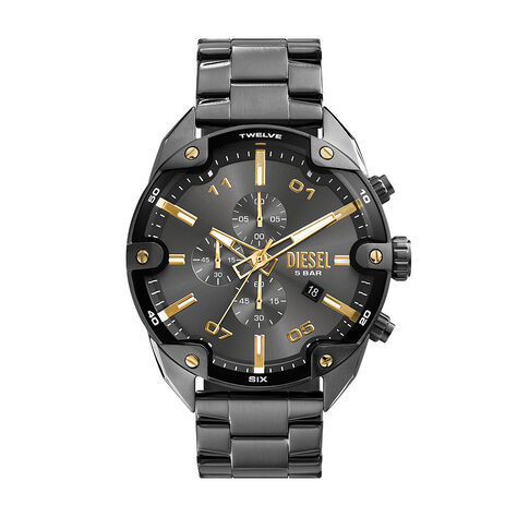 Montre Diesel Spiked Gris - Montres &eacute;tanches Homme | Marc Orian