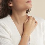 Bracelet Philine Argent Blanc Oxyde De Zirconium - Bracelets fantaisie Femme | Marc Orian