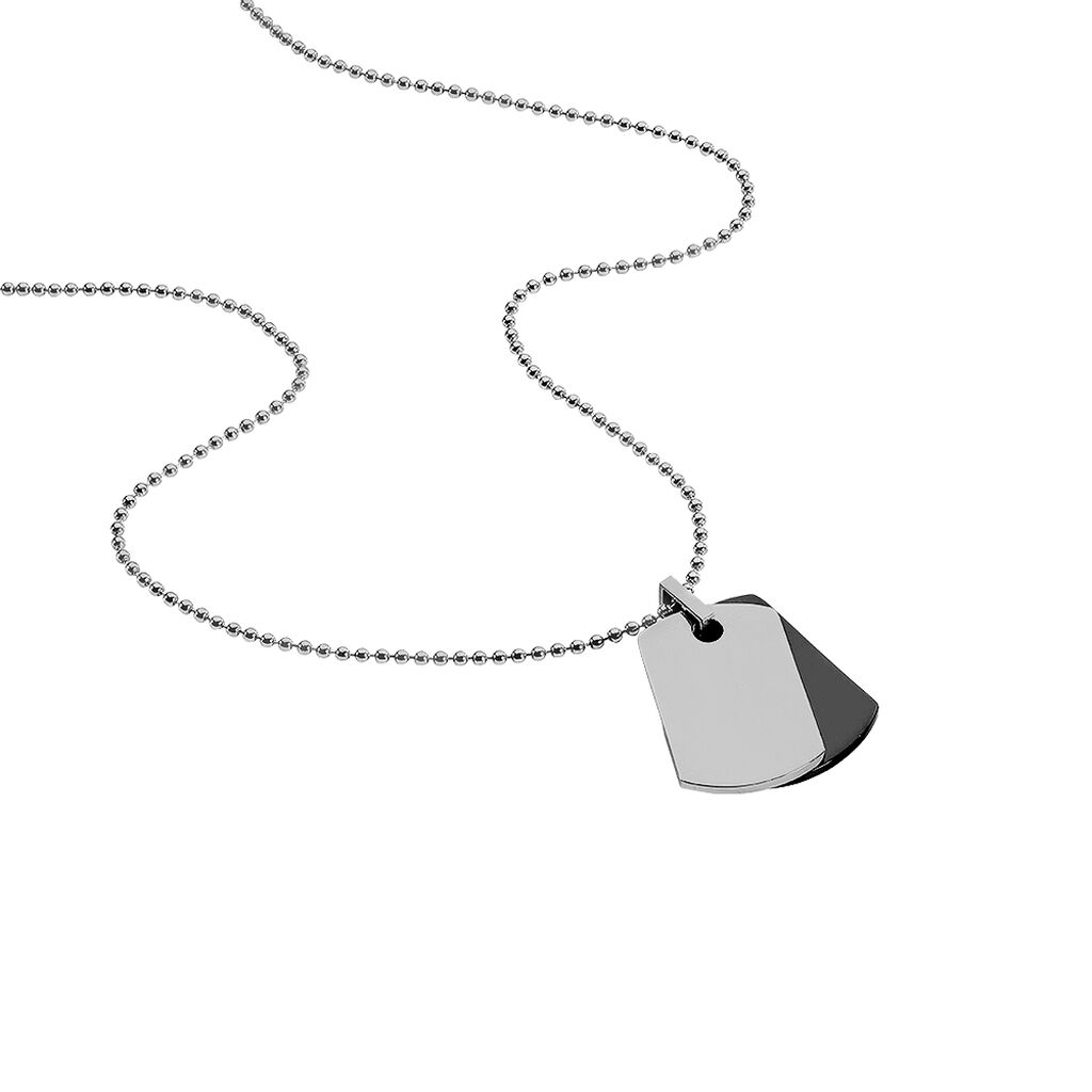 Collier Nathanael Acier Bicolore Fich2w0010j Marc Orian Bijouterie En Ligne