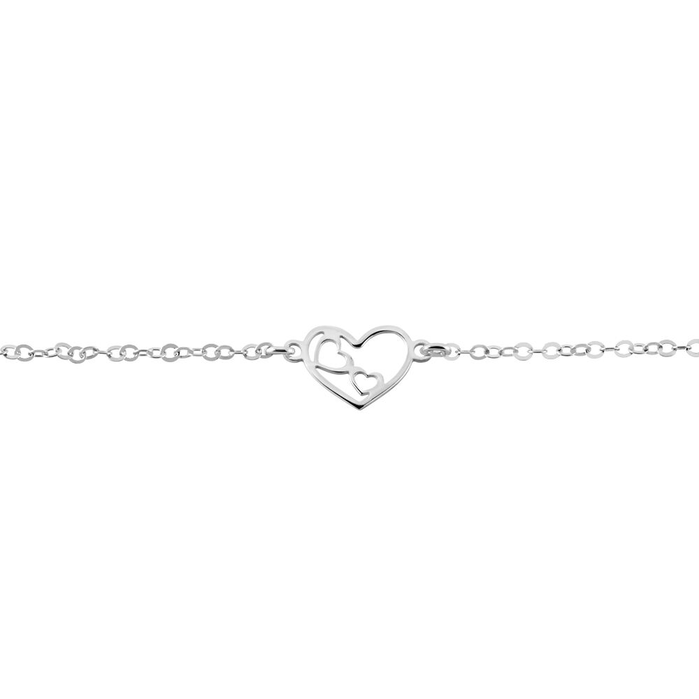 Bracelet Argent Blanc Severiano - Bracelets chaînes Femme | Marc Orian