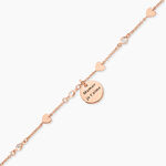 Bracelet Nueva Argent Rose Oxyde De Zirconium - Bracelets Medailles Femme | Marc Orian