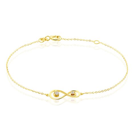 Bracelet Ademar Or Jaune Oxyde De Zirconium - Bracelets chaînes Femme | Marc Orian