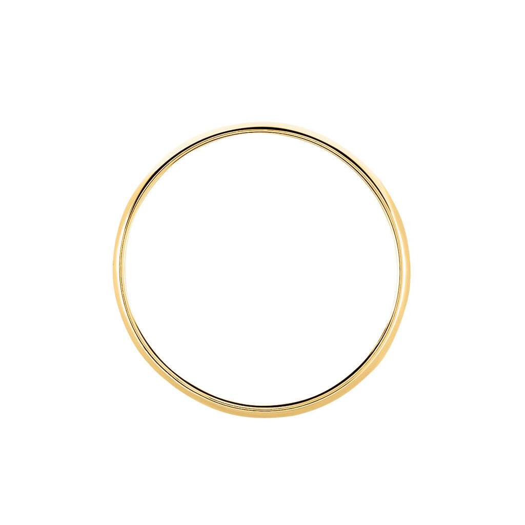 Alliance Meredithe Demi Jonc Classique Or Jaune - Alliances Famille | Marc Orian