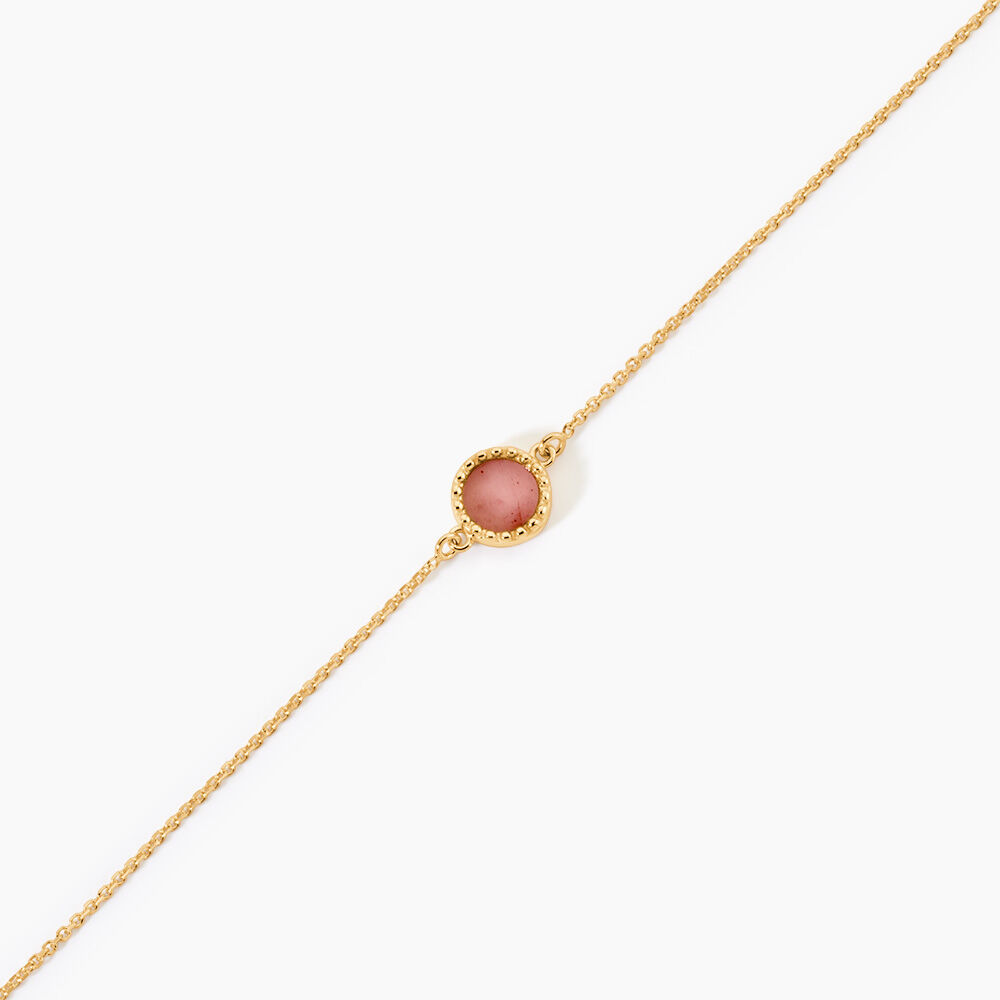 Bracelet Heida Or Jaune Calc&eacute;doine - Bracelets Medailles Femme | Marc Orian