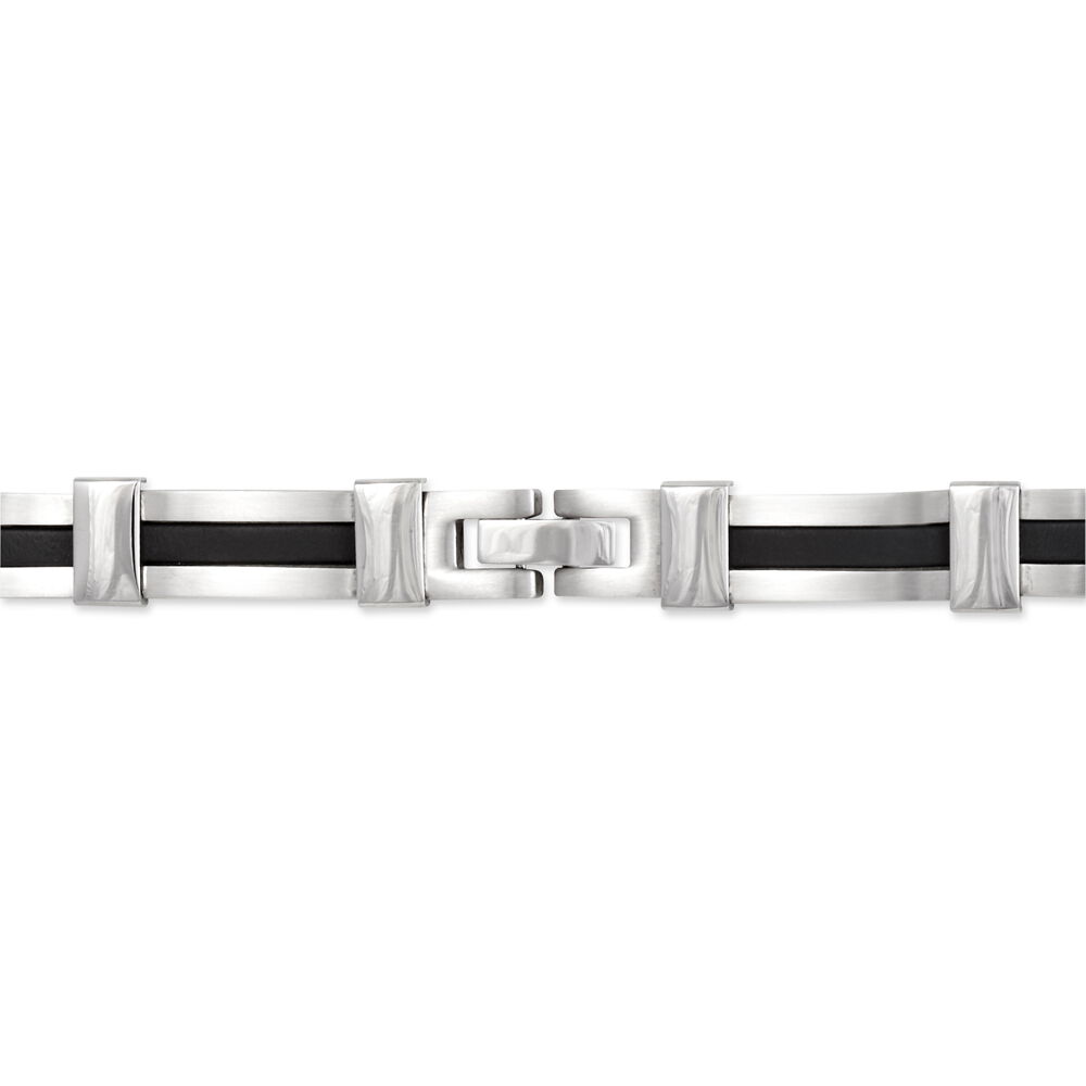 Bracelet Rene Acier Blanc - Bracelets chaînes Homme | Marc Orian