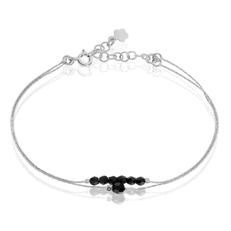 Bracelet Elisane Argent Blanc Pierre De Synthese - Bracelets fantaisie Femme | Marc Orian