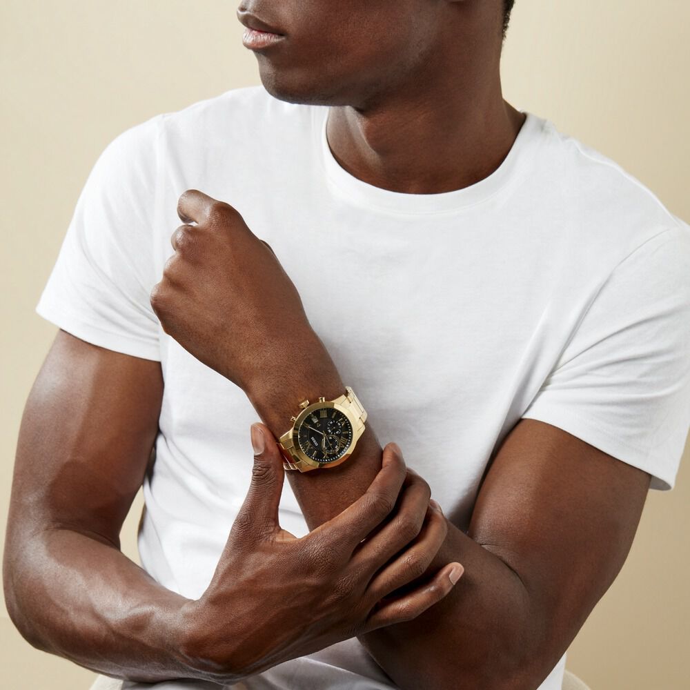 Montre Guess Atlas Noir - Montres classiques Homme | Marc Orian