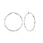 Cr&eacute;oles Argent Blanc Ires - Cr&eacute;oles Femme | Marc Orian