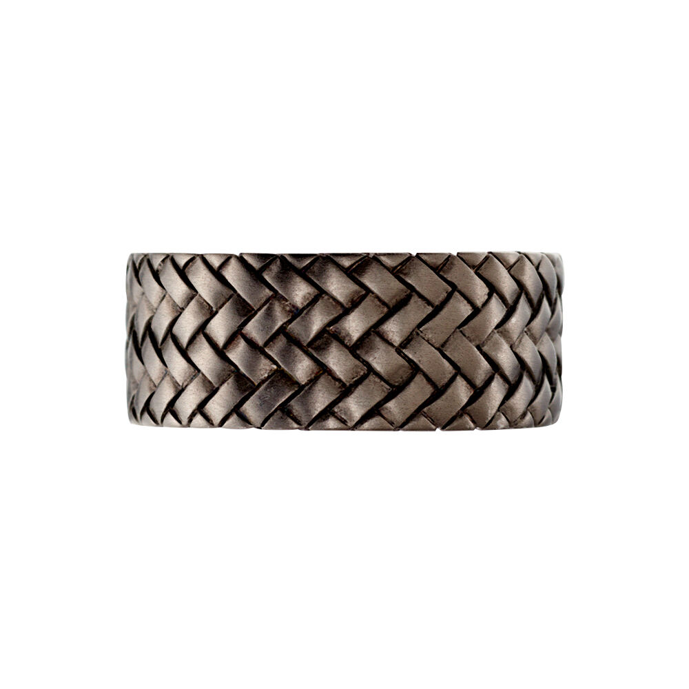 Bague Argent Noir - Bagues Homme | Marc Orian
