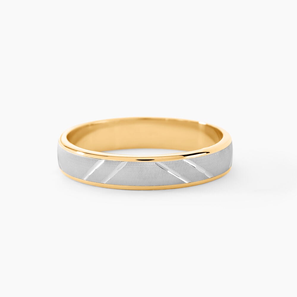 Alliance Antone Or Bicolore - Alliances duo Unisex | Marc Orian