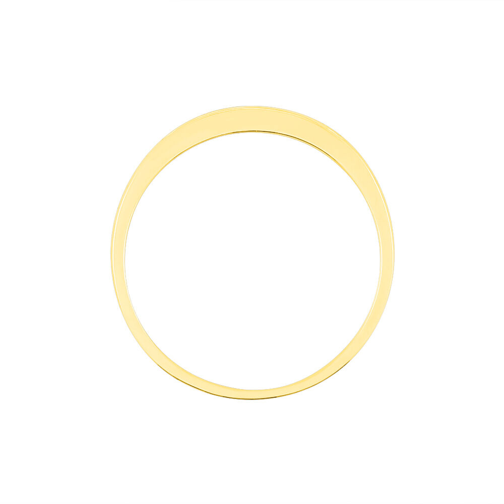Alliance Hippolyne Or Jaune Diamant - Alliances avec pierres Femme | Marc Orian