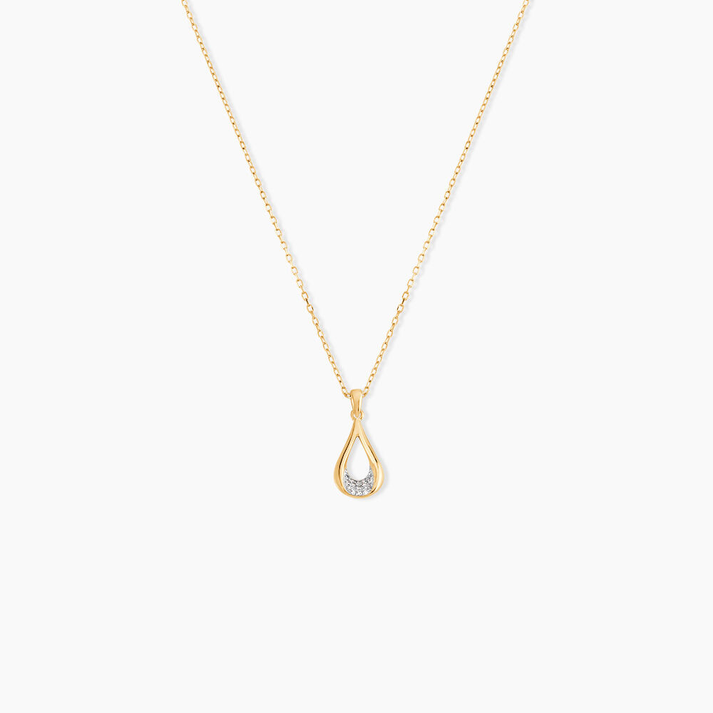 Collier Ephraim Or Jaune Diamant - Colliers avec pierres Femme | Marc Orian