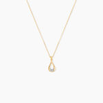 Collier Ephraim Or Jaune Diamant - Colliers avec pierres Femme | Marc Orian