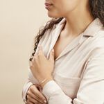 Bracelet Or Jaune Morrigaine Oxydes De Zirconium - Bracelets cha&icirc;nes Femme | Marc Orian