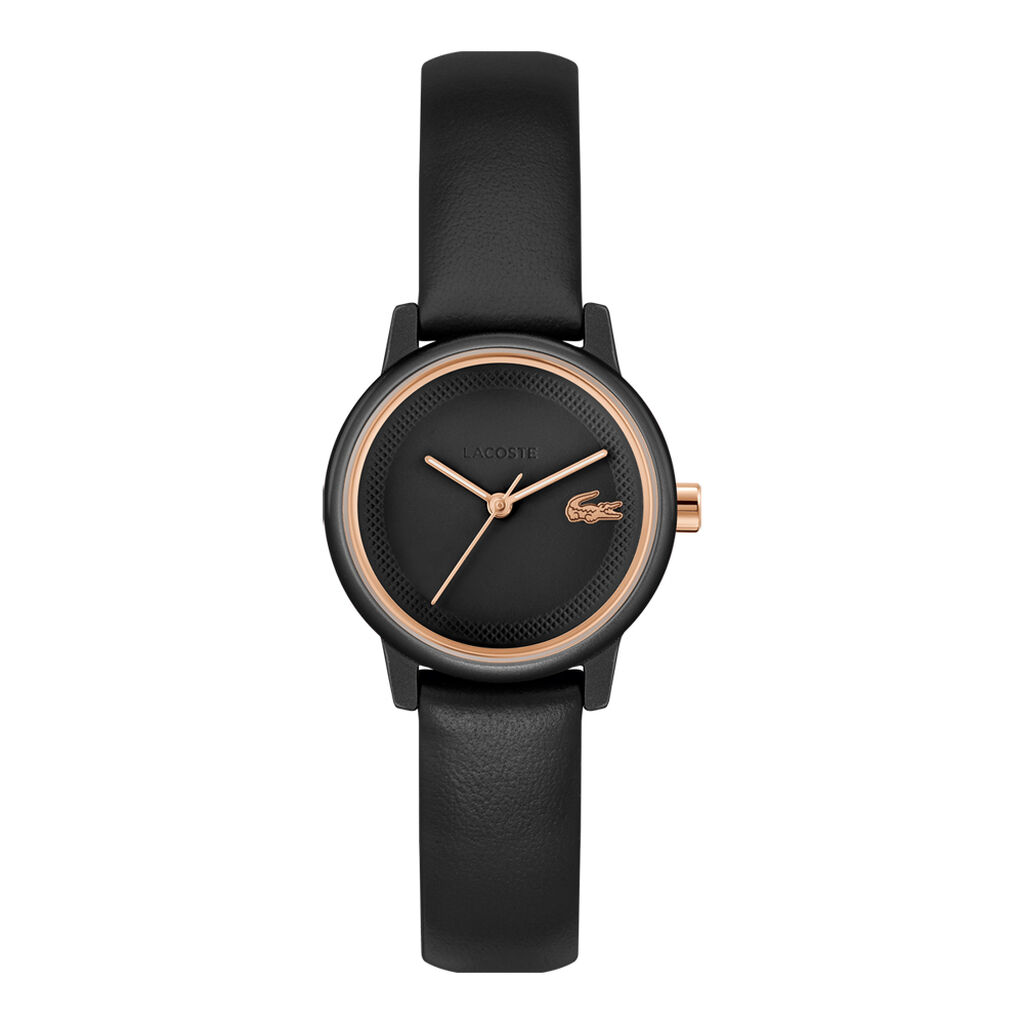 Montre Lacoste .12.12 Swift Noir - Montres &eacute;tanches Femme | Marc Orian