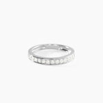 Alliance Dionysa Or Blanc Diamant - Alliances duo Femme | Marc Orian