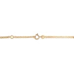 Bracelet Identit&eacute; Fanelia Maille Marine Or Jaune - Gourmettes Enfant | Marc Orian