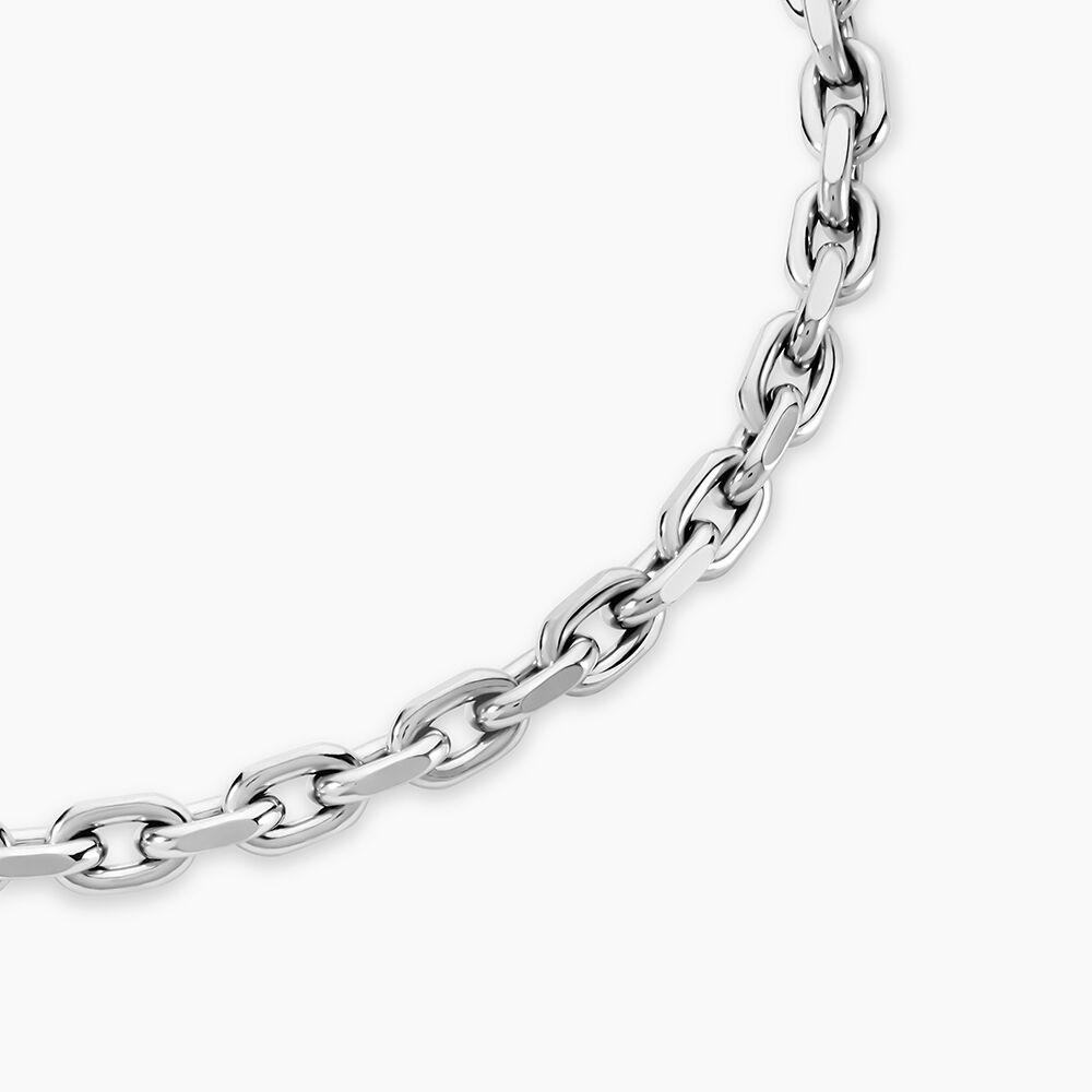 Collier Zacario Acier Blanc - Colliers fantaisie Homme | Marc Orian
