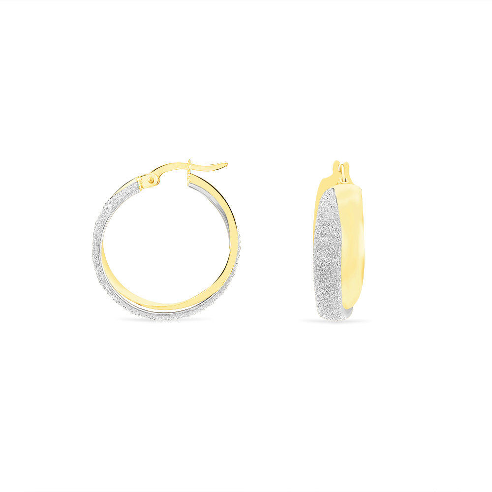 Créoles Lolly Or Bicolore - Créoles Femme | Marc Orian