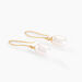 Boucles D'oreilles Pendantes Baroque Or Jaune Perle De Culture - Boucles d'oreilles mariage Femme | Marc Orian