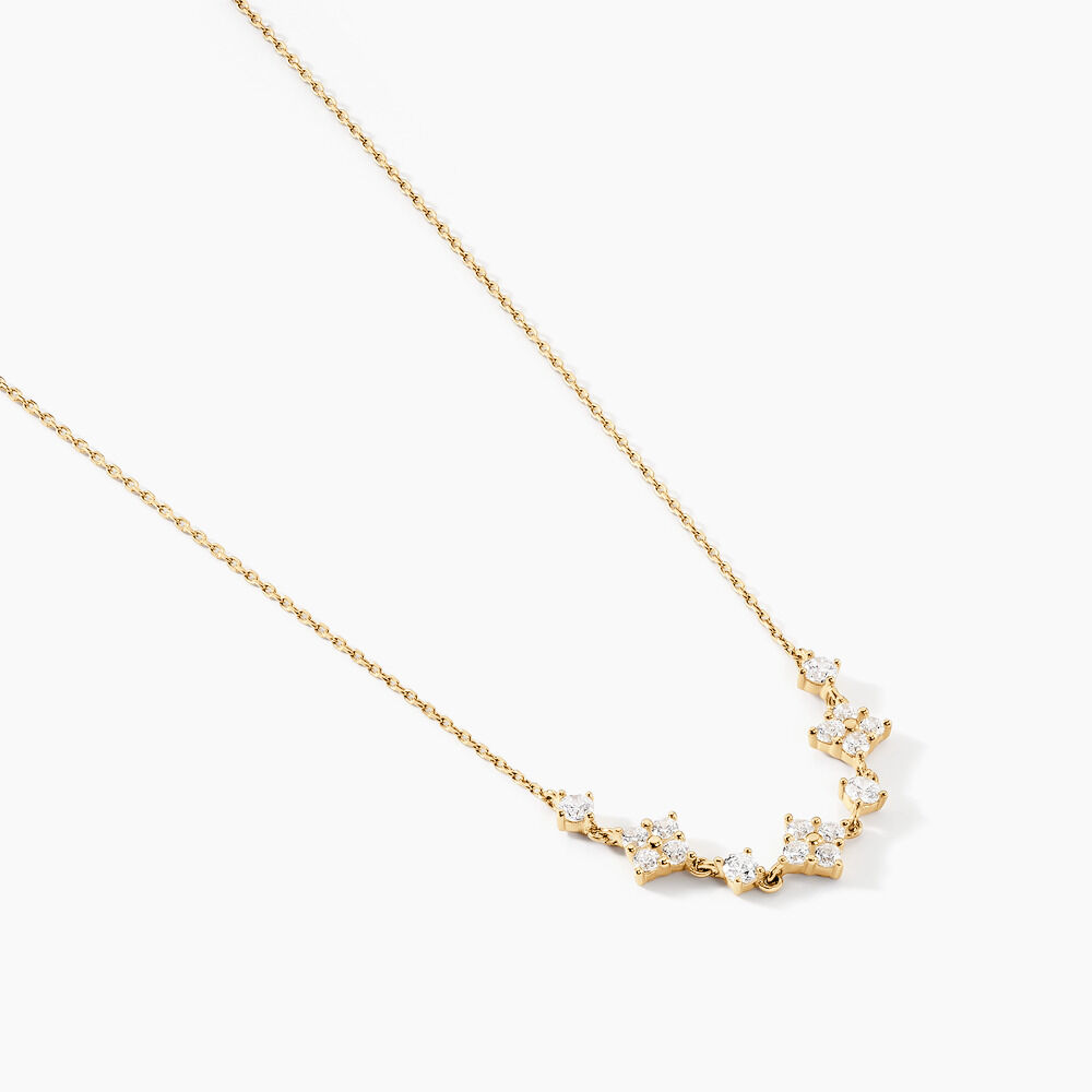 Collier Majestueuse Or Jaune Oxyde De Zirconium - Colliers avec pierres Femme | Marc Orian